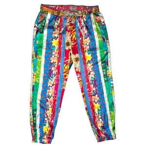 Johnny Was Gr. Large Damen Friendship Genvieve Joggerhose Boho mehrfarbig neu mit Etikett - Bild 1 von 8