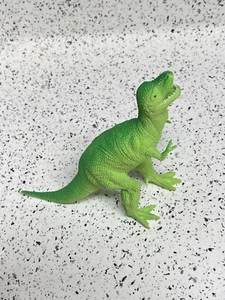 Ankyo 7" Green T-Rex Dinosaur Toy โ Plastic Figure for Pretend Play ๐ฆ - Picture 1 of 6