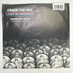Crack The Sky Lost In America Promo Record 45 RPM Vinyl - Picture 1 of 4