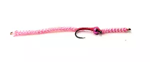 San Juan Wurm - PINK - 1/2 Dutzend (6) - 3,2 mm Wolframperle - #12 stachlos NEU - Bild 1 von 4