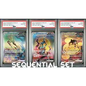 PSA 10 Iron Leaves Iron Crown Iron Boulder Sequential Set Ex SAR Pokemon JP #363 - Picture 1 of 8