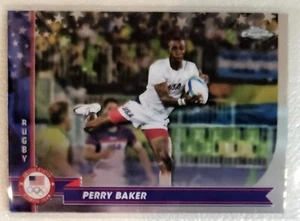 2025 Topps Chrome U.S Olympics Perry Baker #193 - Picture 1 of 2