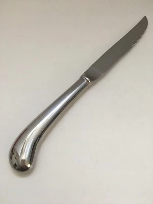 Supreme Towle ASHLEY 不锈钢中空手枪 IND SERRATED STEAK 刀 8 7/8 — 第 1/3 张图片