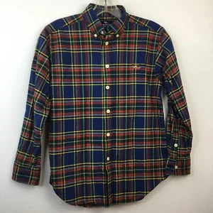 American Living Boys Cotton Multicolor Long Sleeve Medium (12/14) Dress Shirt - Picture 1 of 7