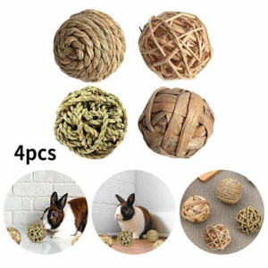 Meerschweinchen 4xChew Pets Spielzeug Set für Kiefer Vögel Kaninchen Hamster - Bild 1 von 12
