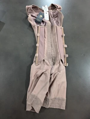 Post-surgical Compression Bodysuit Half-leg Adjustable XS Colombian Viti Control - Image 1 of 4