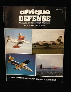 AFRIQUE DEFENSE N. 38 MAI 1981 Aerei militari - Picture 1 of 1