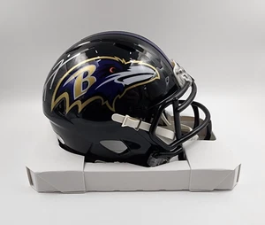 Minicasco firmado por Ray Lewis Baltimore Ravens NFL Riddell certificado de autenticidad - Imagen 1 de 7