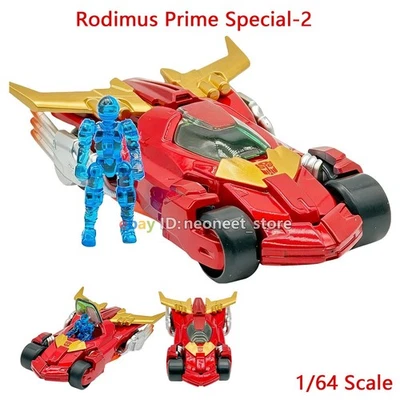Transformers 1/64 Car Model Hot Blokees Wheels Blind Box Rodimus Prime Specia 2 - Image 1 of 4
