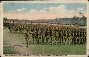 Chattanooga, exercice de bataillon TN, directeur de camp Mc Lean, parc Chickamauga Tennessee - Photo 1/2