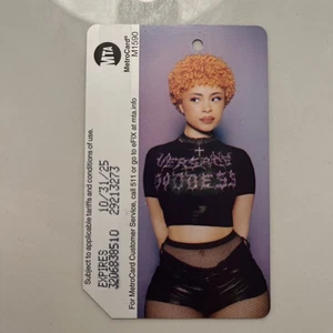 Ice Spice Metro Card MTA Rare Limited Hip Hop 50th Birthday Meteocards  - Picture 1 of 2