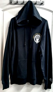 CROOKS & CASTLES HOODIE MENS SZ 42/44 BLACK CANT STOP THE CROOKS PULLOVER HOODIE - Picture 1 of 10