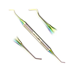 Dental Composite Filling Instruments Spatula & Plugger Titanium Multi Coated - Picture 1 of 1