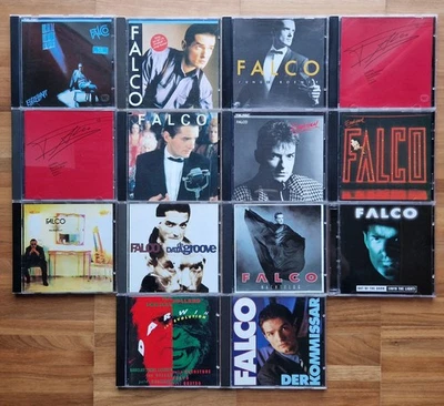 FALCO | 14x CD Album HISTORY 1982-98 Der KOMMISSAR Nachtflug Jeanny Amadeus 3  - Bild 1 von 4