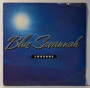 Erasure Blue Savannah 45 1990 90s 7’’ single - Picture 1 of 4