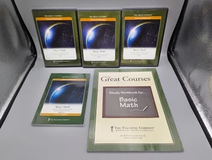 The Great Courses - Basic Math - Study Workbook + DVD Set + Course Guidebook - Imagen 1 de 11