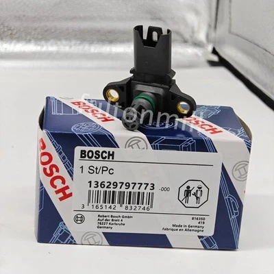 Bosch 13629797773 MAP Sensor For BMW 335i Z4 X6 135i 335i xDrive 750i 750Li - Image 1 of 4