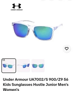 Under Armour UA7002/S 900/Z9 56 Kids Sunglasses Hustle Junior Men's Women's - Picture 1 of 7