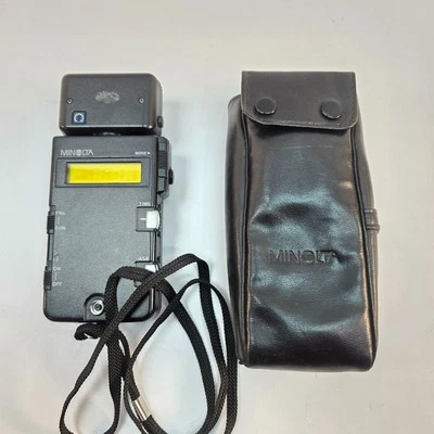 Minolta Auto Meter III 3 Digital Light Meter w/ Case & Battery - Image 1 of 3