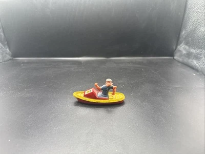 Barco sobre rodas vintage 1970 Corgi Popeye The Sailor Man & Olive Oyl fundido - Imagem 1 de 4