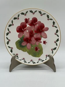 Maxwell Williams Poinsettia Geranium Plate 20cm - Picture 1 of 2