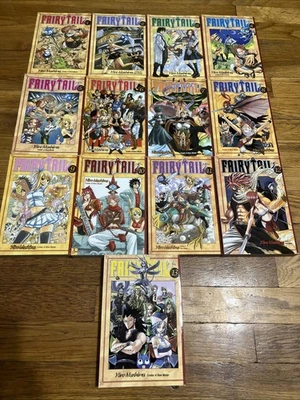 fairy tail manga lot 1-13 Kodansha Paperbacks - Image 1 of 4