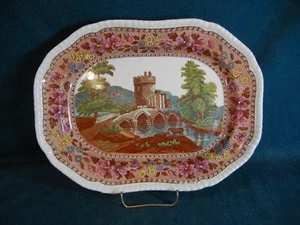 Plato para servir Copeland Spode Delft Bridge Scene multicolor 12 3/4" - Imagen 1 de 3