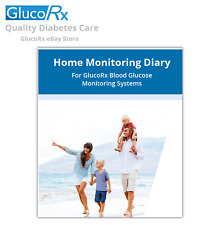 GlucoRx Glucose Monitoring Diary Logbook (Official)