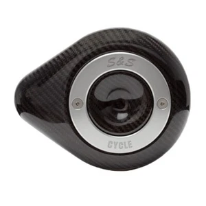 NEW Genuine S&S Stealth Carbon Fiber Air Cleaner For Harley Davidson M8 - Picture 1 of 3