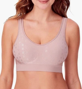 Bali Women's Wireless Bra Comfort Revolution Full-Coverage Wirefree Beige L 2795 - Picture 1 of 2