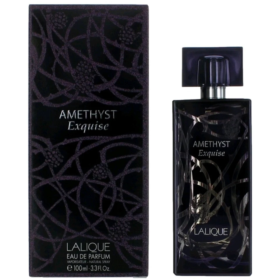 Lalique Mujer EDP Spray Amatista Exquise Floral, Frutal, Notas Amaderadas, 3.3 OZ Foto 1 de 1