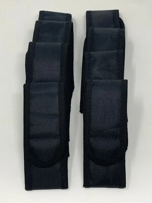 NEBO 8pcs Tactical Flashlight Holder Belt - Carry Case Holder for 4-6 inch