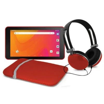 Ematic EGQ378RD 7 Tablet - Android 8.1 Oreo Go Edition - 1.2GHz - 16GB  - Image 1 of 4