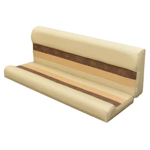 Wise Pontoon Boat Bench Seat WD106-1010 | Sand Chestnut Gold (Set of 2) - Picture 1 of 7