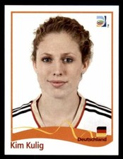 Panini FIFA World Cup 2011 Germany Women Sticker #39 Kim Kulig Germany