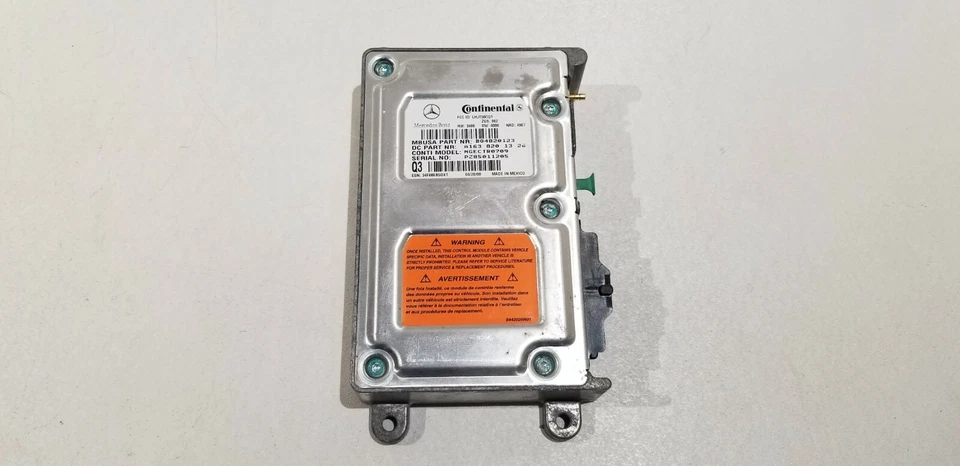 QA2050 2001-2005 MERCEDES SLK230 COMMUNICATION ID MODULE 1638201326 OEM - Image 1 of 4