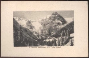 cartolina SONDRIO il gruppo dell'ortler e il trafoi hotel - Bild 1 von 1
