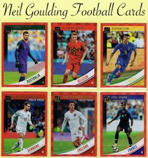 DONRUSS SOCCER 2018-2019 ☆ RED PRESS PROOF PARALLEL ☆ Country Cards #88 to #175