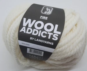 (179,50 €/kg): 100 g LangYarns Wooladdicts FIRE für Megamaschen. Fb. 094 #6212 - Bild 1 von 1