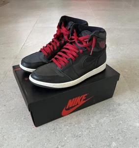 Size 11 US | 10 UK - Air Jordan 1 Retro OG High Black Gym Red - Picture 1 of 9