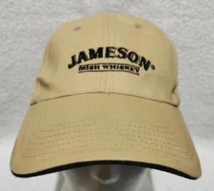 Jameson Irish Whiskey Snapback Hat Cap Adjustable Corduroy Beige NWOT FREE SHIP - Picture 1 of 4