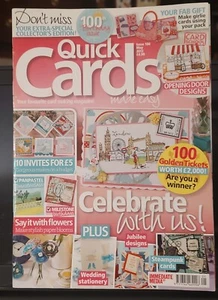 QUICK CARDS MADE EASY MAGAZINE #100 MAY 2012 NO free gifts, just magazine - Picture 1 of 1
