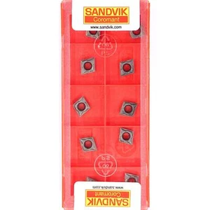 10 SANDVIK CCMT 06 02 02-KF Grade H13A CNC Lathe Uncoated Carbide Turning Insert - Picture 1 of 11