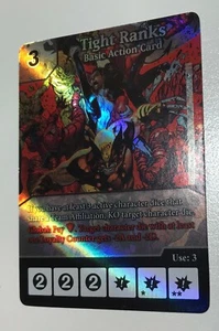 FOIL TIGHT RANKS 16 BAC Basic Action Card Dark Phoenix Saga Dice Masters - Picture 1 of 1