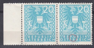 1945 Wappen 20 Pf. mit Fehler Punkt zwischen P und U Postfrisch ** MNH - Picture 1 of 2