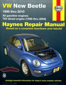 Manual De Taller De Beetle Servicio Reparación Libro VW Haynes Guía Gas Diesel - Imagen 1 de 1