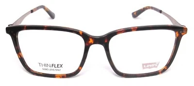 LEVI'S LS138 Monturas de gafas/gafas flexibles delgadas 55-17-145 Tortuga NUEVO  Foto 1 de 4
