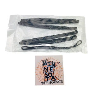 6 NUOVI elastici Knex neri corti - trasmissione a cinghia classica ricambi K'nex Trekker - Foto 1 di 3