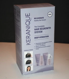 ☆KERANIQUE☆ Complete Hair Regrowth System Kit Thickens ~**BRAND NEW & SEALED!** - Picture 1 of 7