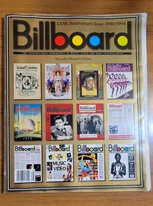 VINTAGE BILLBOARD MAGAZINE 100th ANNIVERSARY ISSUE 1894-1994 COLLECTOR'S EDITION - Bild 1 von 6